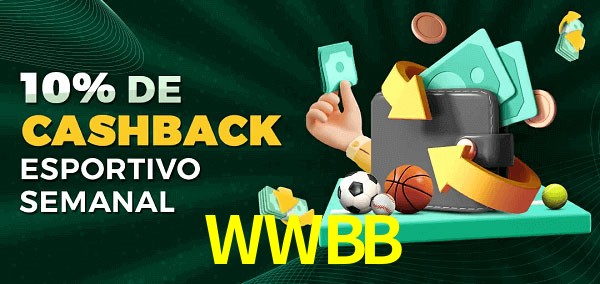 10% de bônus de cashback na WWBB